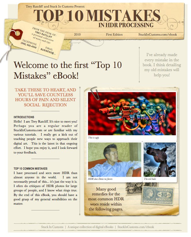 Top 10 HDR Mistakes (Bonus Edition)