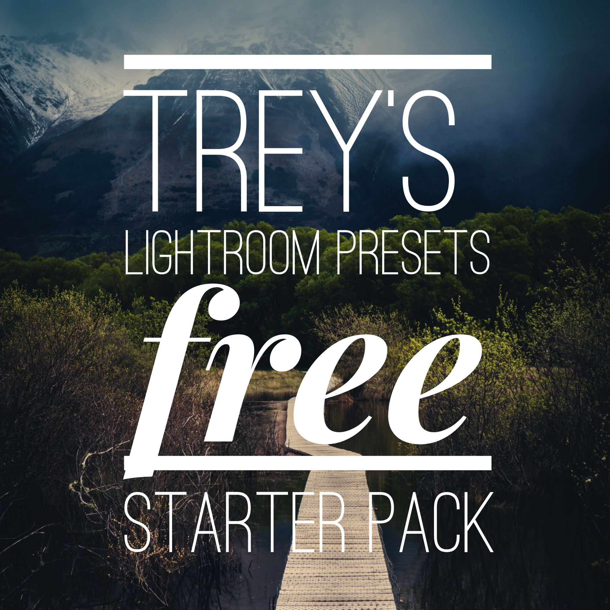 Trey’s Lightroom Presets - FREE Starter pack!